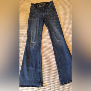 American eagle flare jeans